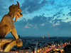 SmugMug > popular all-time > Chimera from Notre-Dame cathedral at night, Paris, France.
